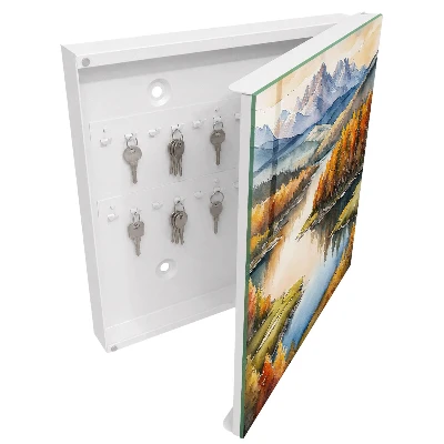 Key cabinet Autumn mountains
