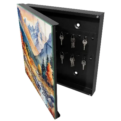 Key box for wall Autumn mountains