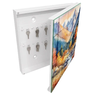 Key box for wall Autumn mountains
