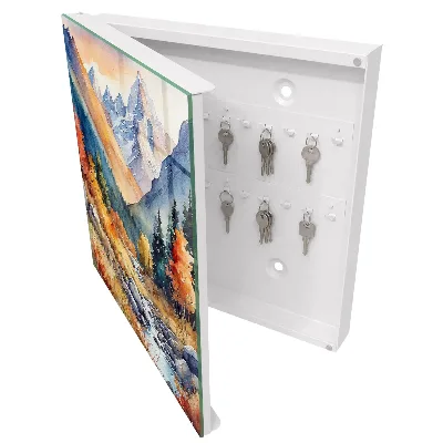 Key box for wall Autumn mountains