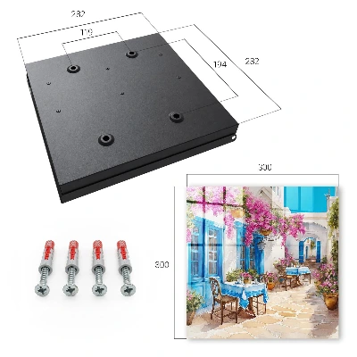 Key box for wall Floral alley