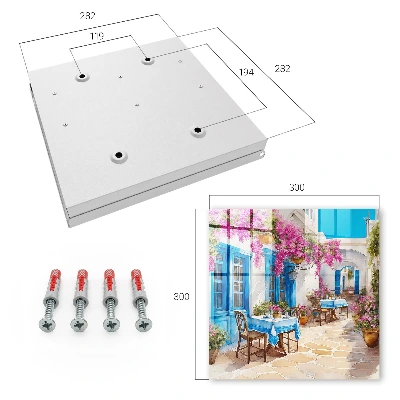Key box for wall Floral alley