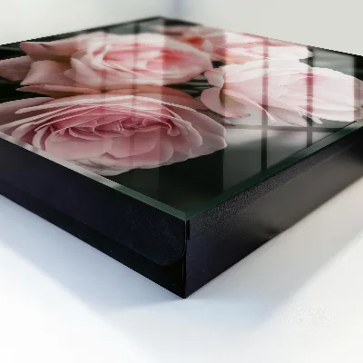 Key cabinet Pink roses