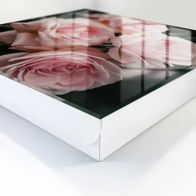 Key cabinet Pink roses