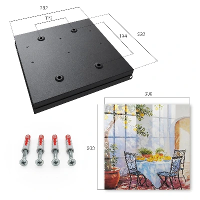 Key box for wall Lemon garden