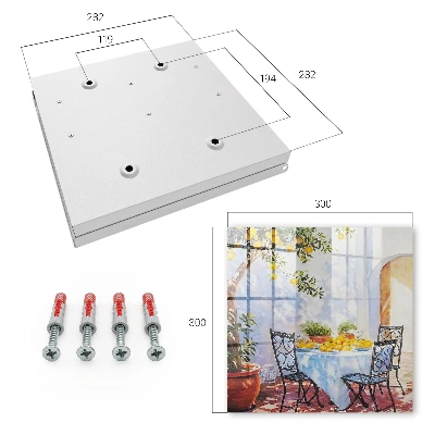 Key box for wall Lemon garden