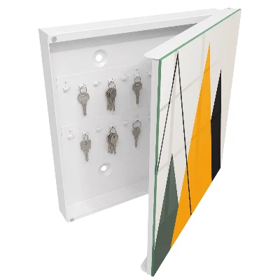 Wall mounted key box Modern composition