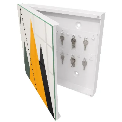 Wall mounted key box Modern composition