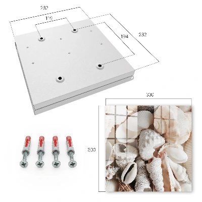 Key box for wall Coastal harmony