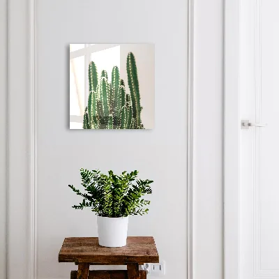 Wall mounted key box Green cacti