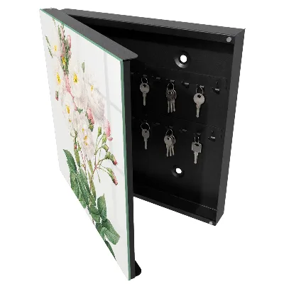 Key cabinet Floral charm