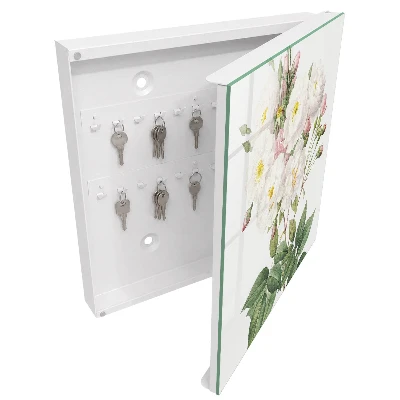 Key cabinet Floral charm
