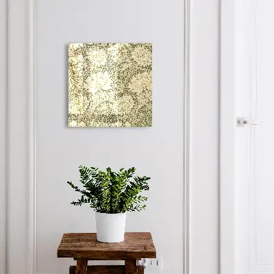 Key box for wall Floral design