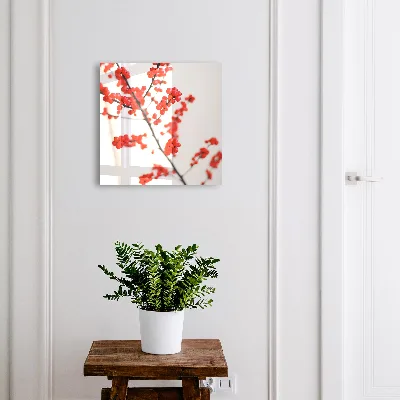 Wall mounted key box Red berries