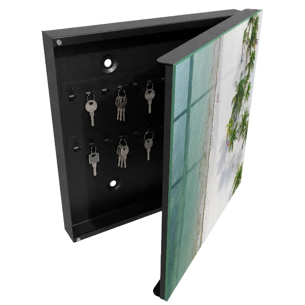 Key box for wall Tropical beach