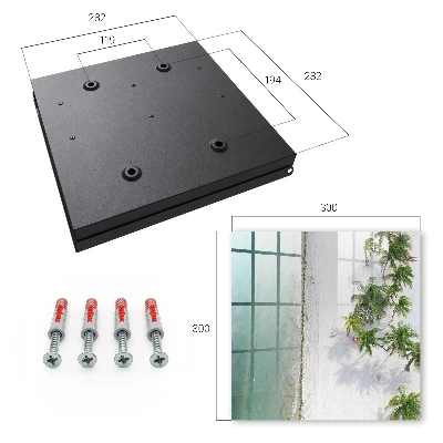Key box for wall Tropical beach