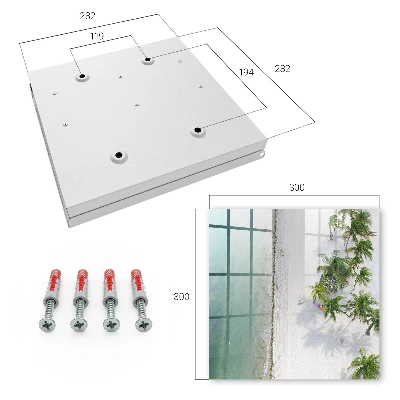 Key box for wall Tropical beach