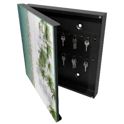 Key box for wall Tropical beach