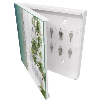 Key box for wall Tropical beach