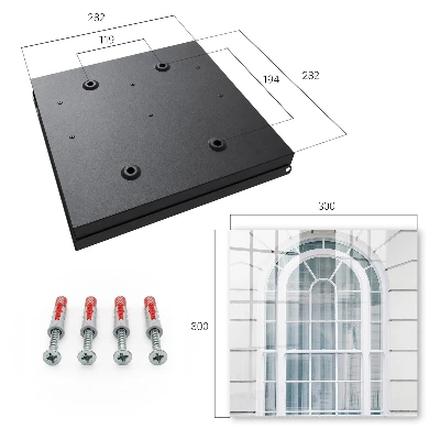 Wall mounted key box Classic elegance