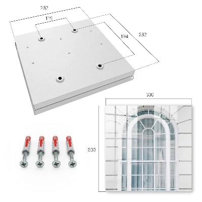 Wall mounted key box Classic elegance