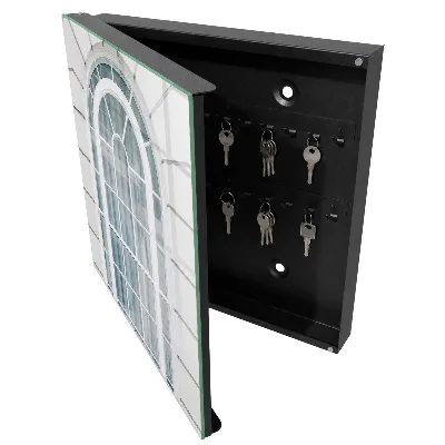 Wall mounted key box Classic elegance