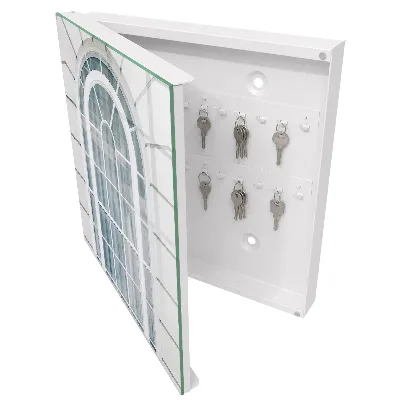 Wall mounted key box Classic elegance