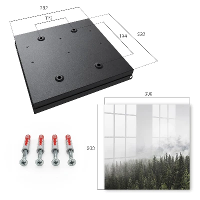 Key box for wall Misty pines