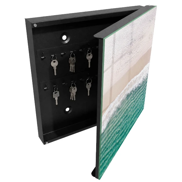 Wall mounted key box Summer beach
