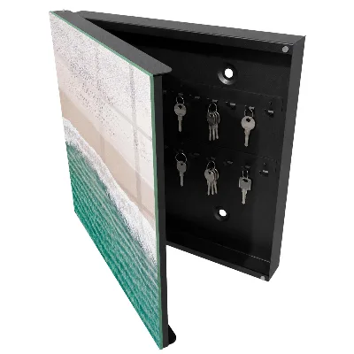 Wall mounted key box Summer beach