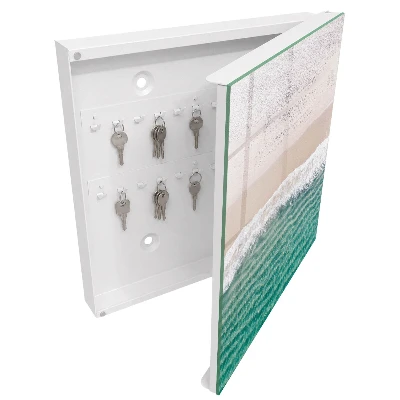 Wall mounted key box Summer beach