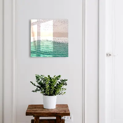 Wall mounted key box Summer beach