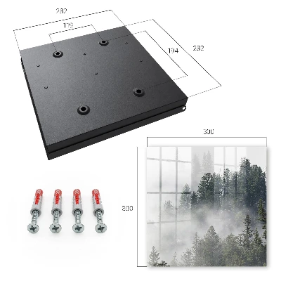 Key box for wall Misty forest