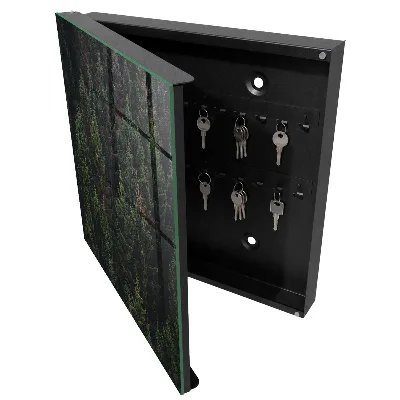 Key box for wall Green forest
