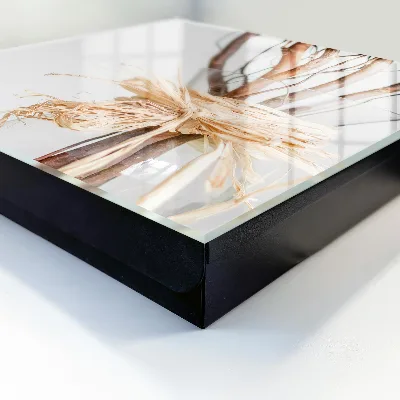 Wall mounted key box Branches in a vase