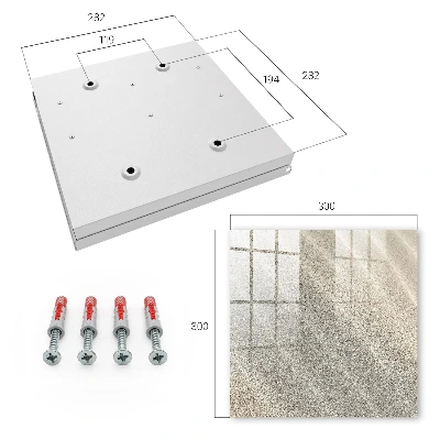 Key box for wall Foamy waves