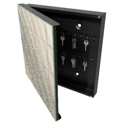 Key box for wall Foamy waves
