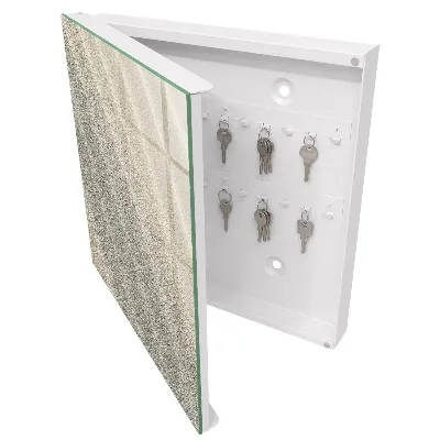Key box for wall Foamy waves