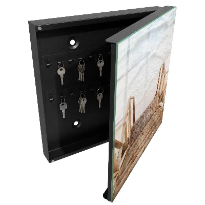 Key box for wall Beach peace