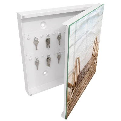 Key box for wall Beach peace