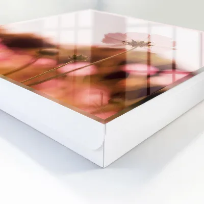 Wall mounted key box Floral elegance