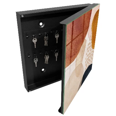 Key box for wall Abstract splotches