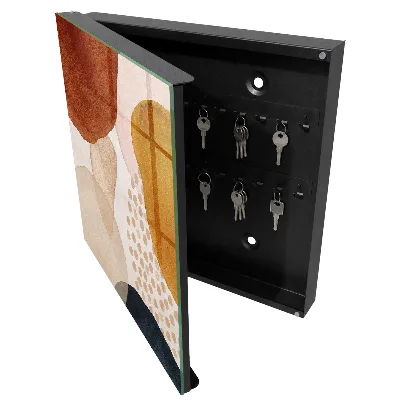 Key box for wall Abstract splotches