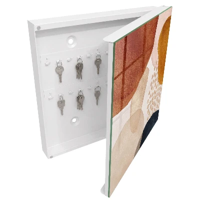 Key box for wall Abstract splotches