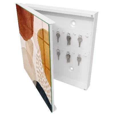 Key box for wall Abstract splotches