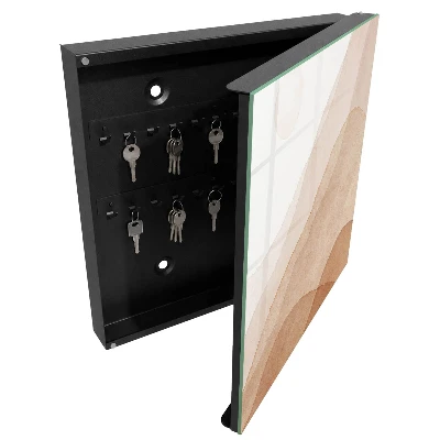 Key cabinet Beige landscapes