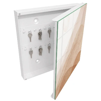 Key cabinet Beige landscapes