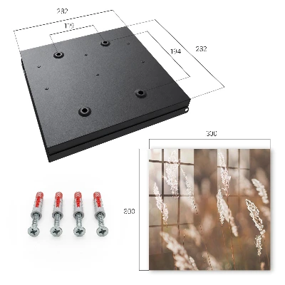 Key box for wall Grasses in the meadow