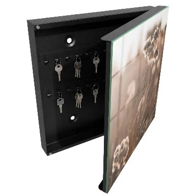 Wall mounted key box Natural lightness