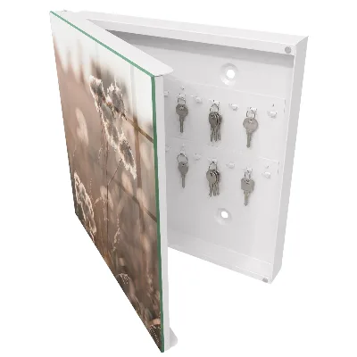 Wall mounted key box Natural lightness